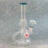 8.5" Glass Recycler Water Pipe w/Implosion Flower & Narrow Mouthpiece