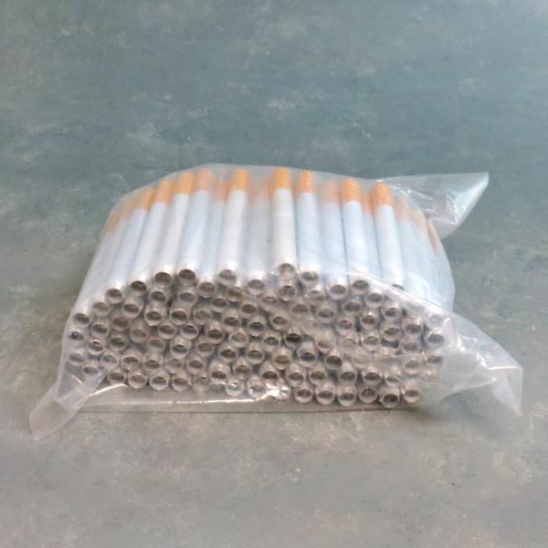 3" Metal Cigarette One-Hitters (100 individually wrapped pieces)