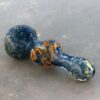 5" Inside-Out Stretched & Twisted Glass Hand Pipes w/Bump
