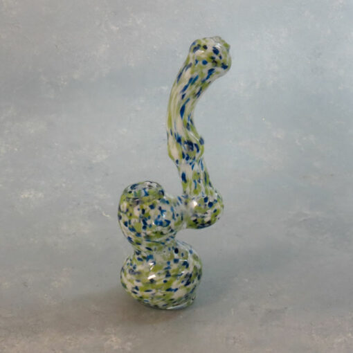 6" Party Dots Small Glass Bubblers