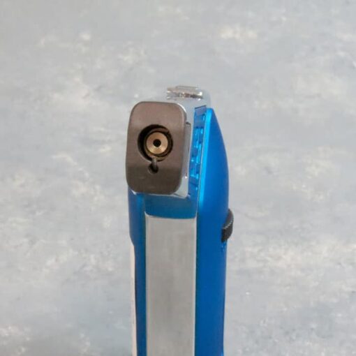 5" Deco Angled Single-Torch Refillable/Adjustable/Lockable Jet Flame Lighters