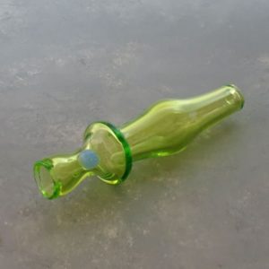 3.75" Solid Color Contoured Glass Chillums w/Comical Bump