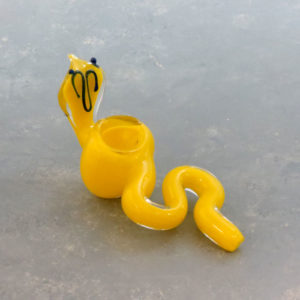 5" Cobra Glass Hand Pipe w/Carb