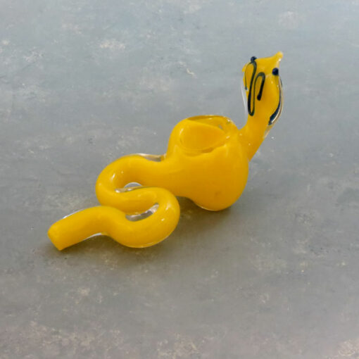 5" Cobra Glass Hand Pipe w/Carb