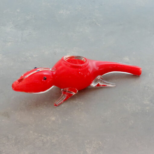 6" Lizard Glass Hand Pipes w/Carb