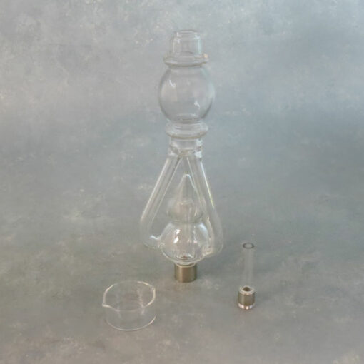 9" Large Dome Perc to Recycler Nectar Collector Kit w/510 Quartz Tip @ Glass Bucket