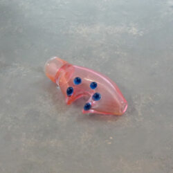 3" Fumed Crab Claw Glass Chillums