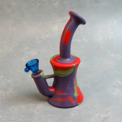 7" 3-Part Silicone Water Pipe