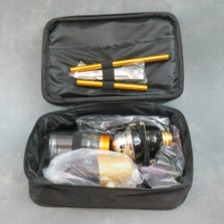Hookah Adapter Kit Bowl+Hose+Tong Portable Universal Bottle Adapeter With An Exclusive Free Travel Case and Color Box