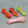 5" Spoon Style Glass Hand Pipes Assorted Designs