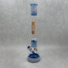 19" Inside-Out Waterdrop Matrix Beaker-Style Glass Water Pipe w/Ice Catch & Diffused Downstem apo Glass