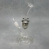 8" Chamber Recycler Glass Water Pipe/Rig w/Difused Downstem