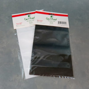 6.5" x 9.5" Smell Proof/Water Proof BPA-free Polypropylene Bags w/Aluminum Interior and Sealing Strip (3 Bags)