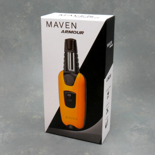6.5" Maven Armour Open-Body Refillable Adjustable Torch Lighter w/Lock