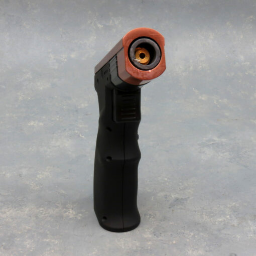 7" Maven Model K Windproof Gun-Style Refillable Adjustable Torch Lighter w/Lock
