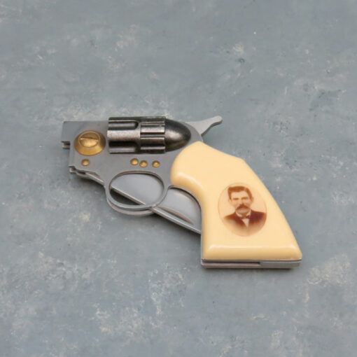 3" Revolver Style Collector's Knife - Doc Holiday