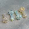 3" Fumed Laticcino Spoon-Style Mini Glass Hand Pipes