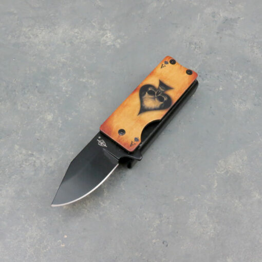 1.5" Ace of Spades Lighter Knife