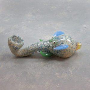 5.5" Elephant Head Glass Hand Pipe w/Carb