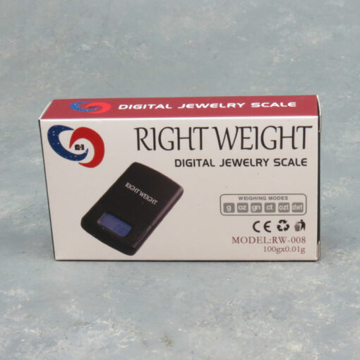 Right Weight RW-008 Digital Jewelry Scale 100g x 0.01g