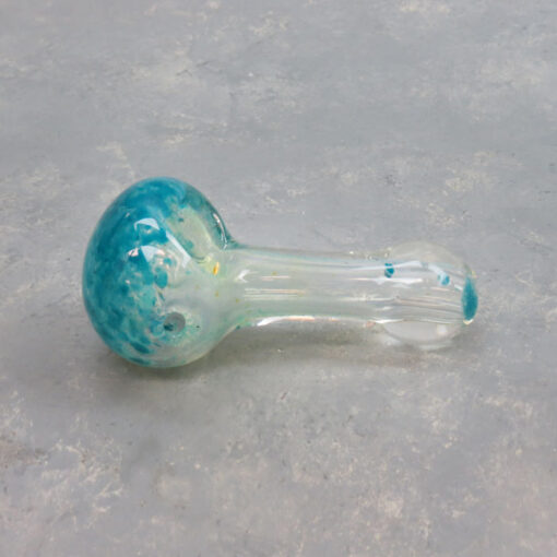 4" Spoon-Style Frit Glass Hand Pipes w/Carb