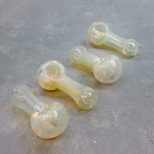 3.5" Fumed Color-Changing Spoon-Style Glass Hand Pipes