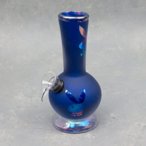 6" Frosted Vase Style Bunny Soft Glass Water Pipe