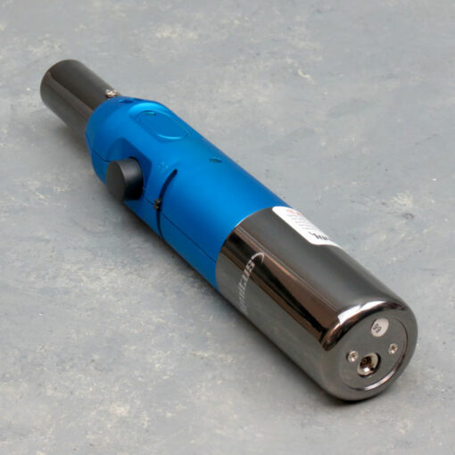 7.5" Ignitus Rocket Torch Straight Body Adjustable/Lockable/Refillable Single Jet Flame Lighters