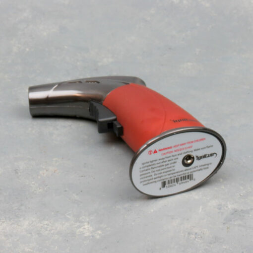 7.5" Ignitus Vulcan Torch Pistol Body Adjustable/Lockable/Refillable Single Jet Flame Lighters