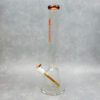 18" Indigo Beaker-Style 9mm Glass Water Pipe w/Ice Catch & Diffused Downstem