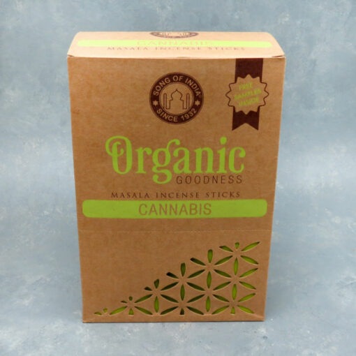 12pk Organic Goodness Cannibus Incense Sticks (15g packs) + 12 Testers