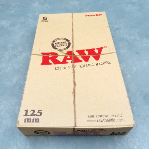 RAW Extra Phat 125mm Manual Rolling Machines (6pc Box)