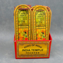 India Temple Incense Display (36 Packs + 48 Samples)
