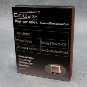 DigiWeigh DW-500T Digital Pocket Scale 500g x 0.01g