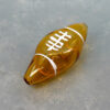 5" Football Glass Hand Pipes/Steamrollers