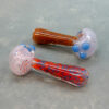 5" Inside-Out Wide-Mouth Spoon-Style Glass Hand Pipes w/Bumps