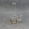 9" 'Henny Gang' Bottle Glass Water Pipe w/Puck Perc & Ice Catch