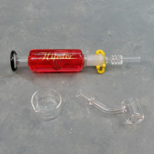 7.5" Cane Ball Hipster Glass Glycerin Freeze Nectar Collector Set