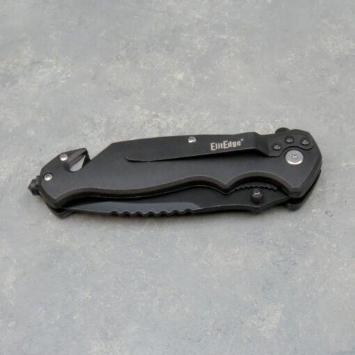3.5" Duck Graphic Spring Assisted Knife w/Clip, Cutter & Breaker