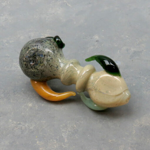 5" Horned Heady Glass Hand Pipe