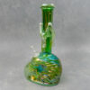 11" Eagle Head Iridescent GOG Bowl Soft Glass Water Pipe w/Glow-in-the-Dark Wrap & Mouthpiece