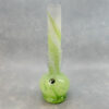 14" Color Twist Vase Style Soft Glass Water Pipe w/Base ad Coil Wrap