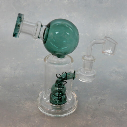 6.5" Ball Joint Hipster Glass Puck Perc Glass Water Pipe/Oil Rig