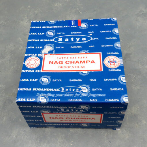 Nag Champa Dhoop Stick Incense (12 10pc boxes/pk)