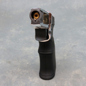 5″ Clickit GT-021 Pistol Grip Lockable/Refillable/Adjustable Single Torch Lighters