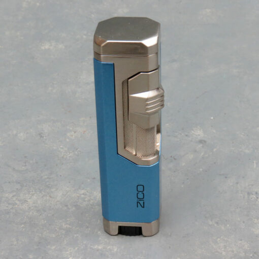 3.75" Square Zico Refillable Quad Torch Lighters w/View Window