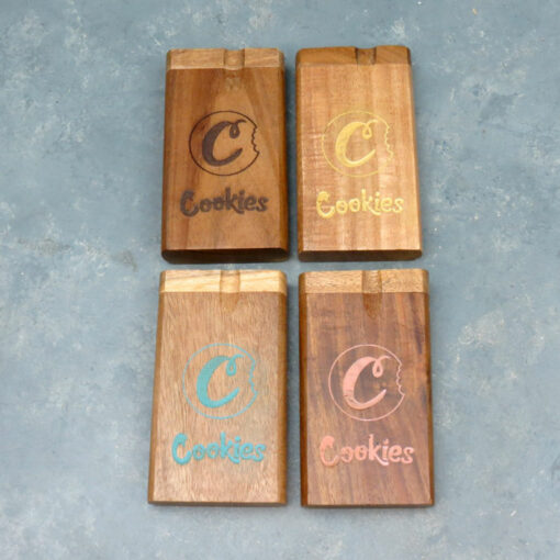4" Cookies Wooden Dugouts w/One-Hitter & Poker