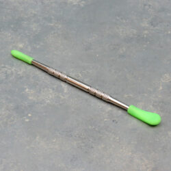 5" Green Silicone Wax Dabbing Tools