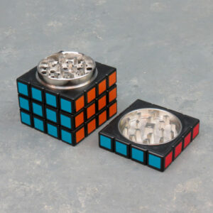48mm 2.25" Cookies Rubik's Cube Grinders (6pcs/pack)