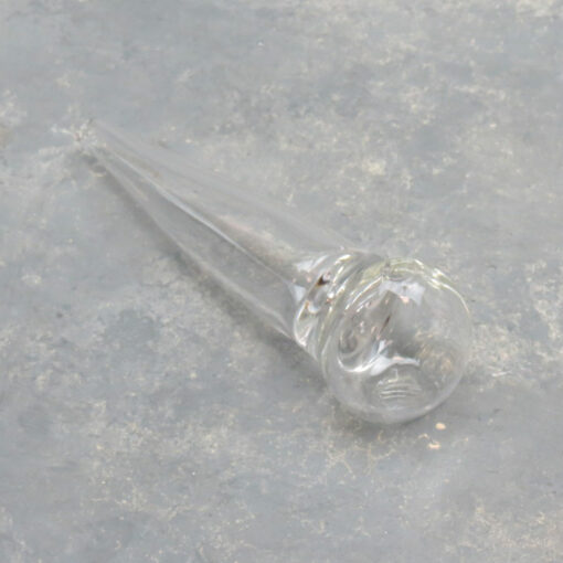 4.25" Clear Thick Glass Oil Burners